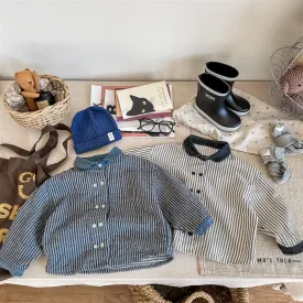 Cool Kids Striped Denim Shirt