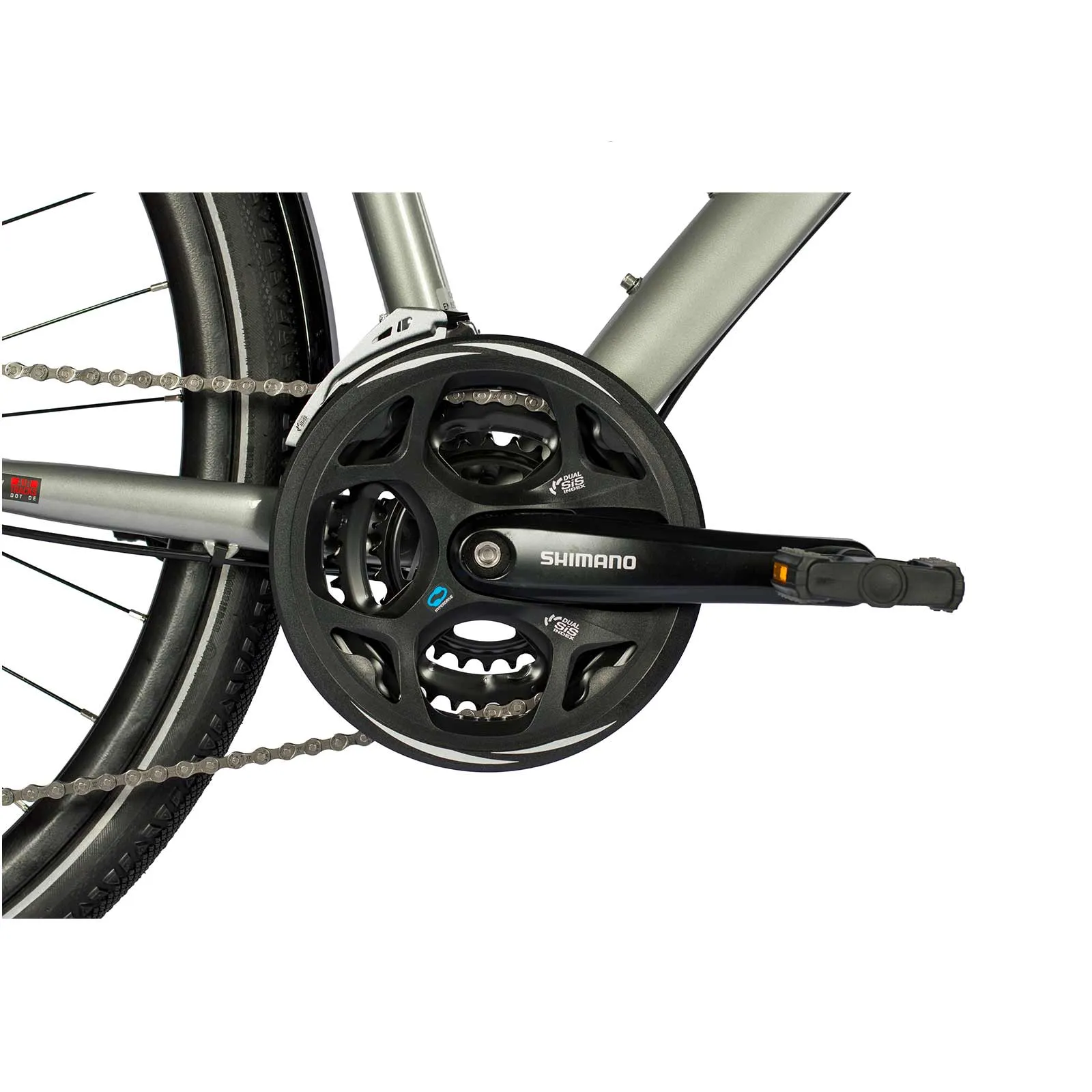 Damen Trekking Fahrrad 28 Zoll Trekkingrad TR.2845L Shimano 24 Gang Alivio RD-M3100-SGS Shadow