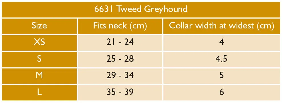 Digby & Fox Padded Greyhound Collar