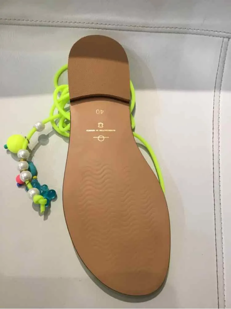 Elina Linardaki neon yellow Size 40 Shoes