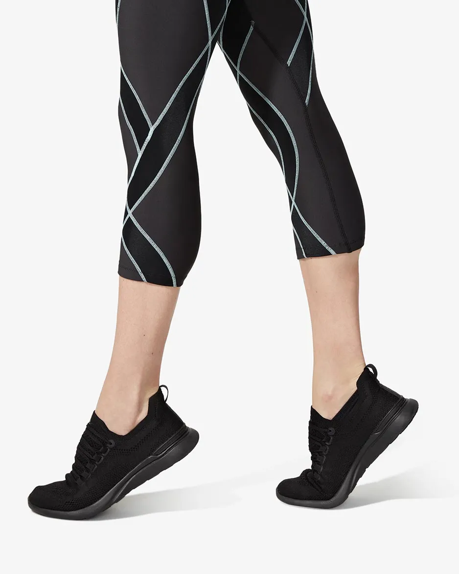 Endurance Generator Insulator Joint & Muscle Support 3/4 Compression Tight: Women's Black/Gray Sky