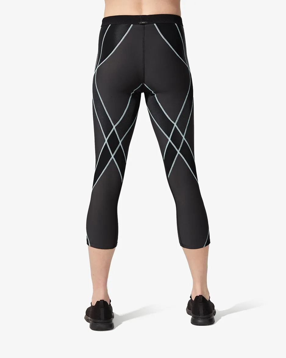 Endurance Generator Insulator Joint & Muscle Support 3/4 Compression Tight: Women's Black/Gray Sky