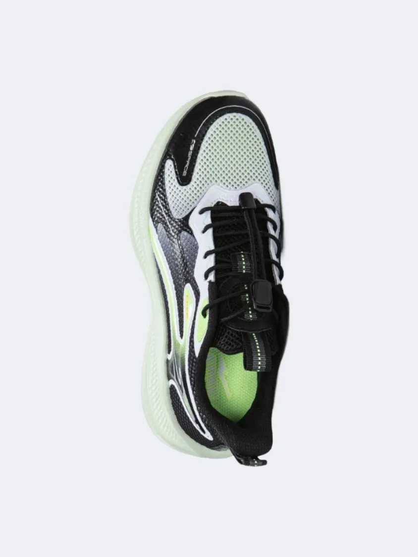 Erke Kids-Boys Running Shoes Black/White