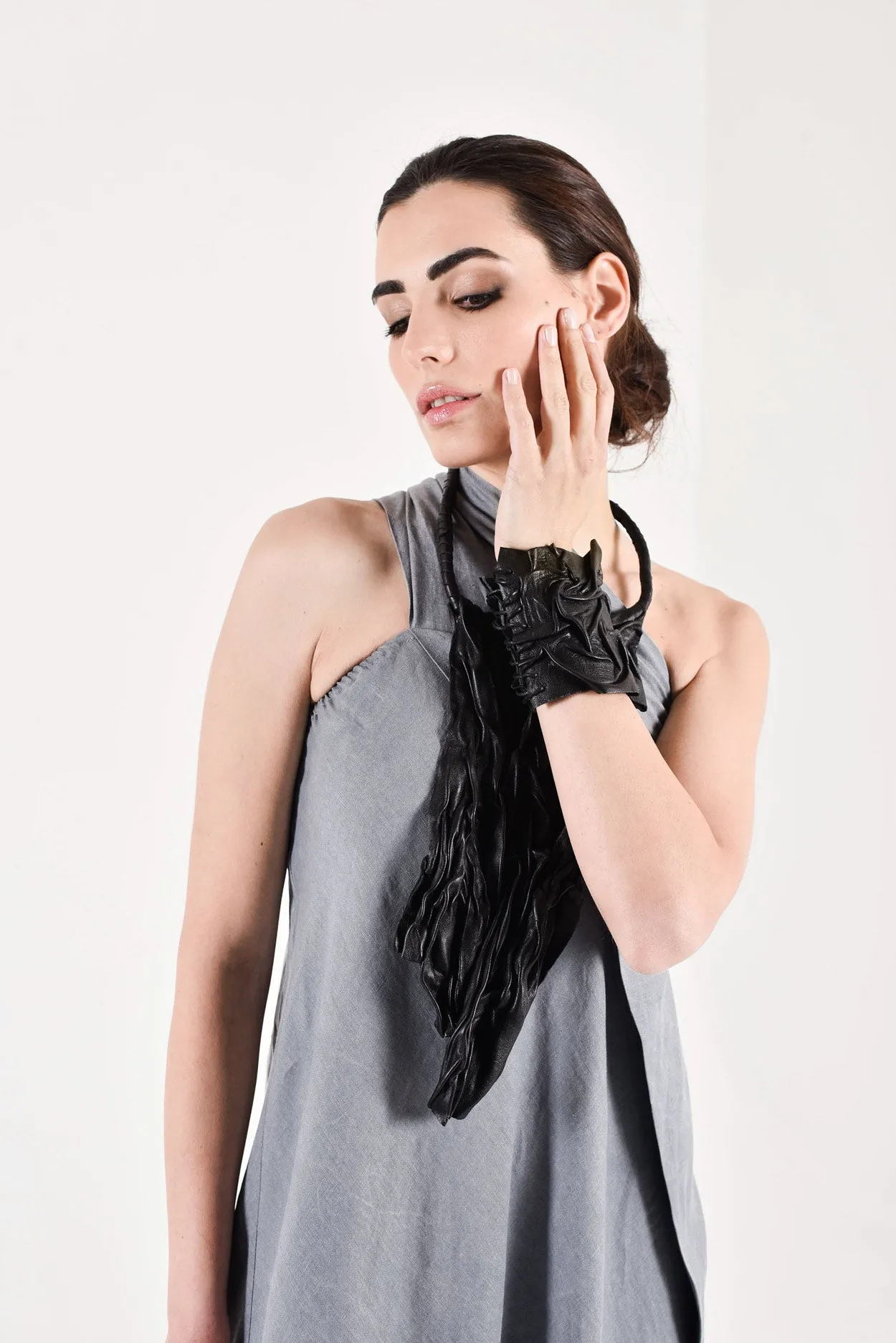 Extravagant Wristband  Leather Cuff