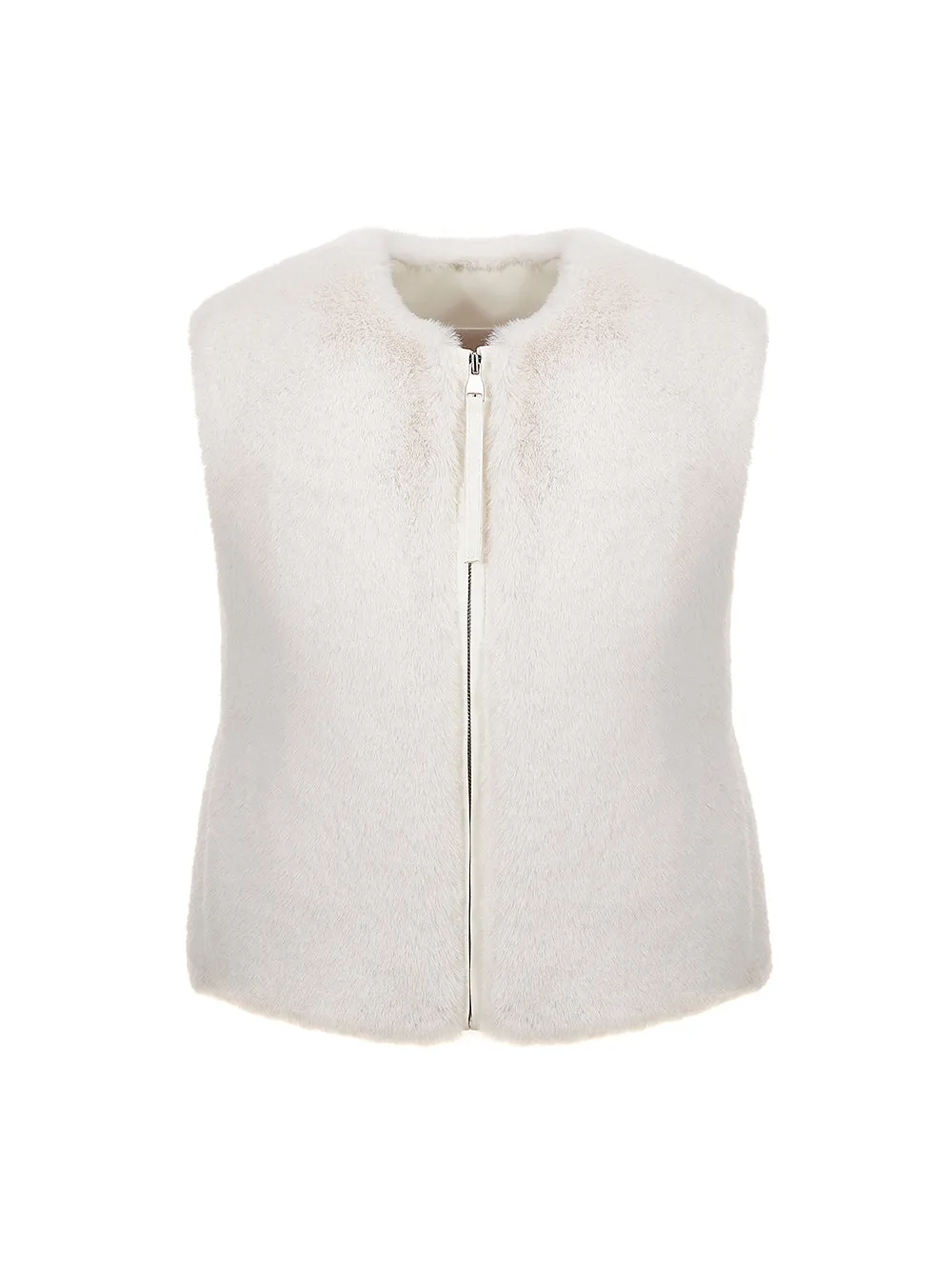 FAUX FUR SOURCE VEST