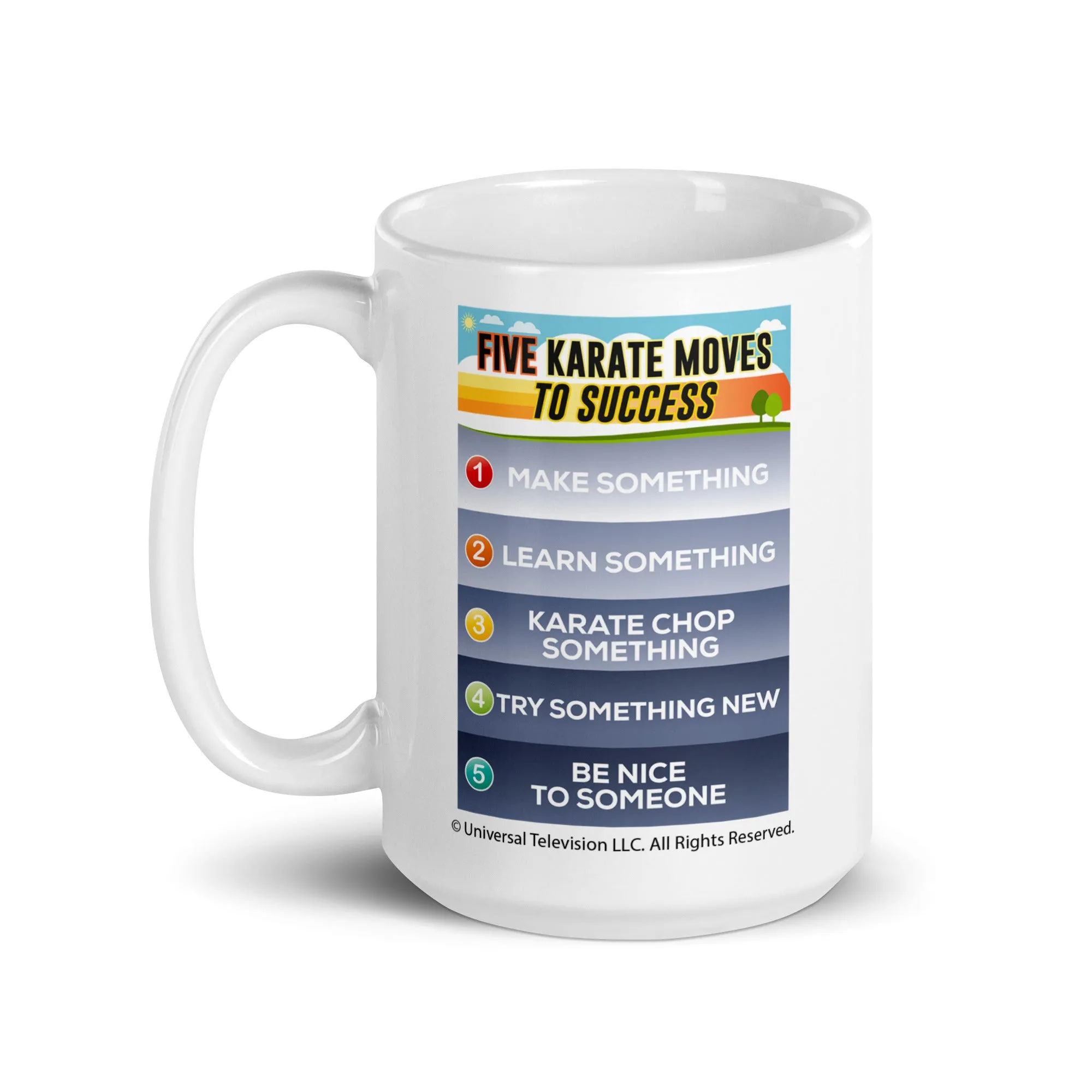 Five Karate Moves To Success - Coffee Mug
