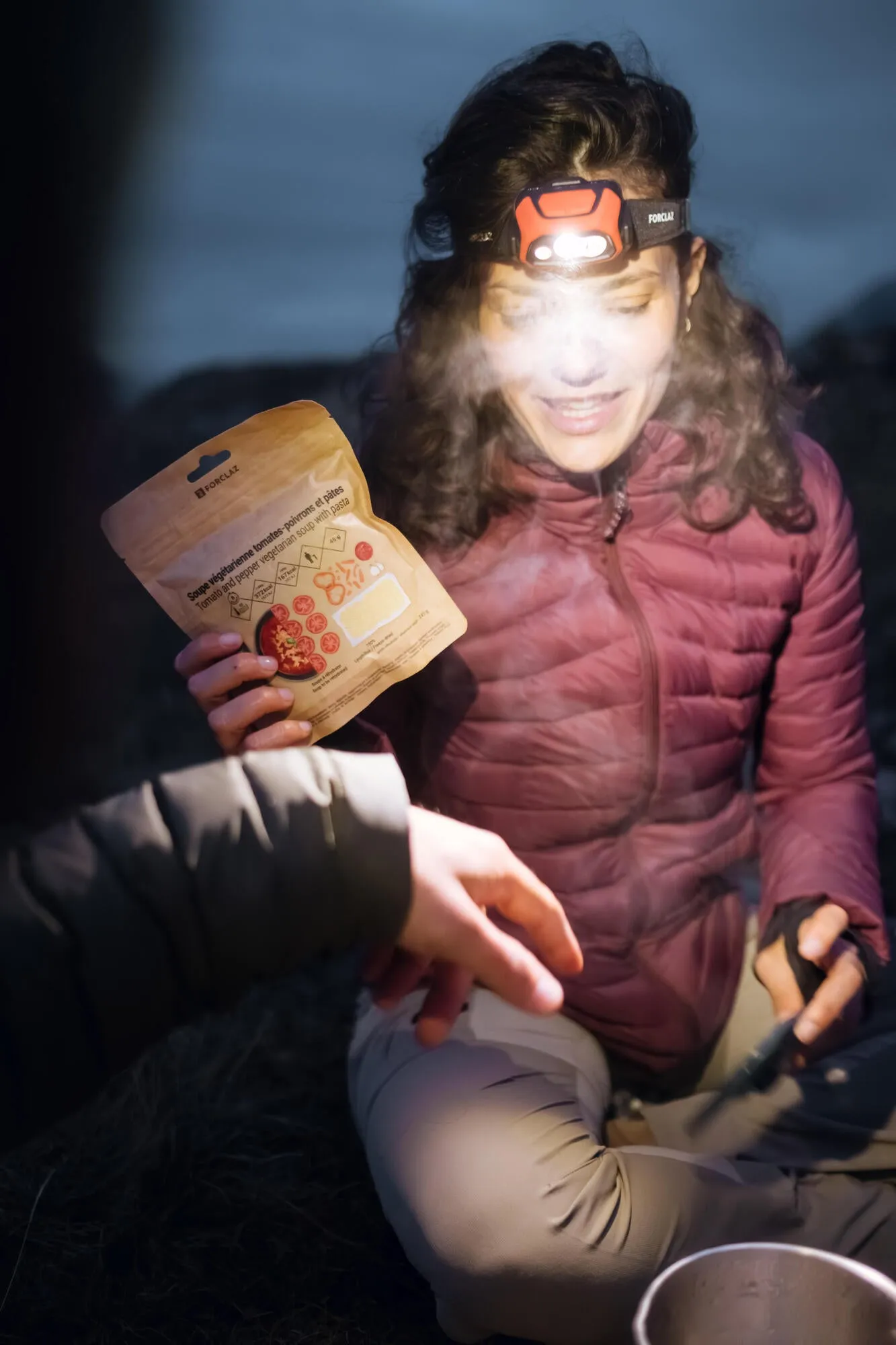 Forclaz HL900 USB V3 600 Lumen Rechargeable Head Torch
