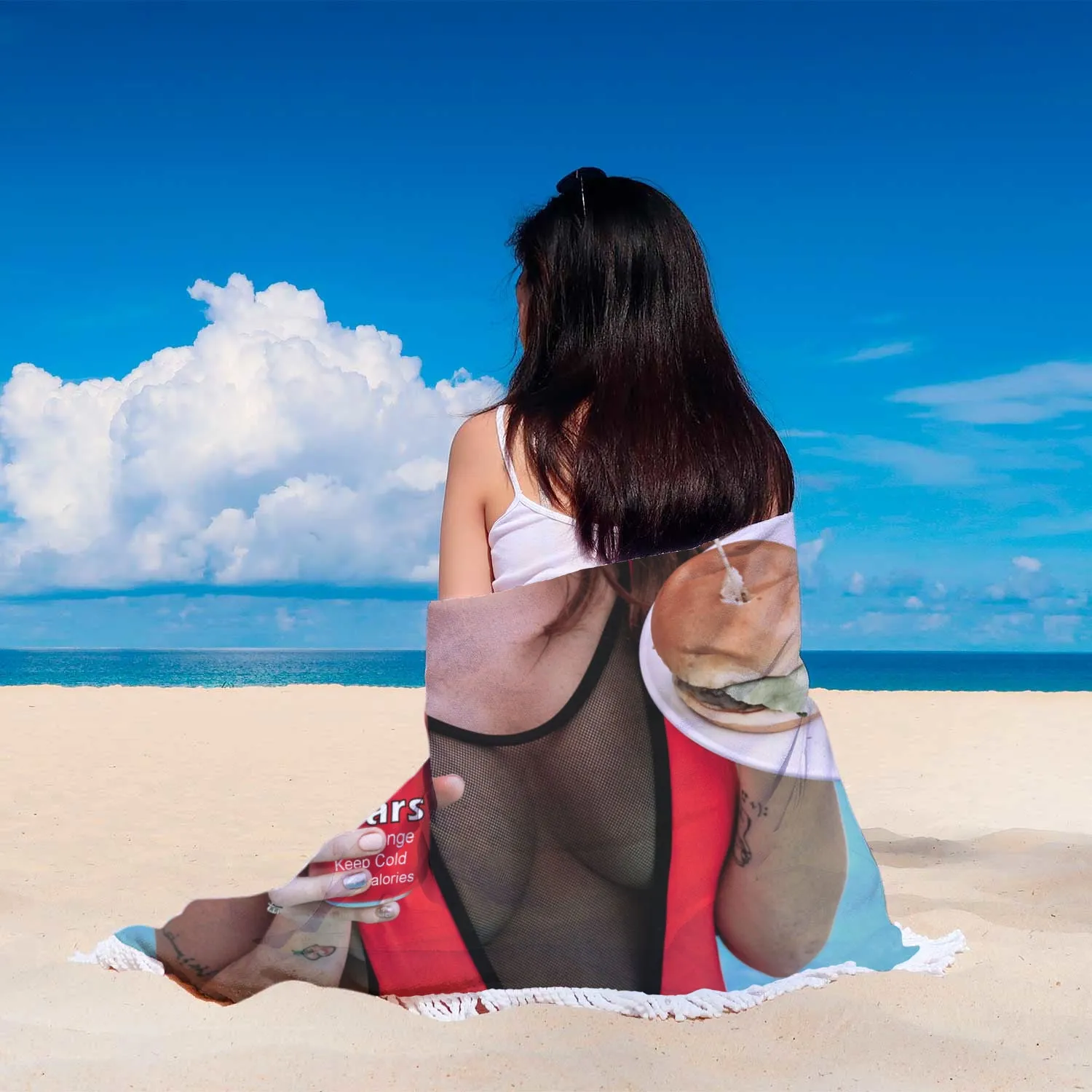 Fries Before Guys Round Beach Blanket (EPIC)