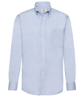 Fruit of the Loom Long Sleeve Oxford Shirt