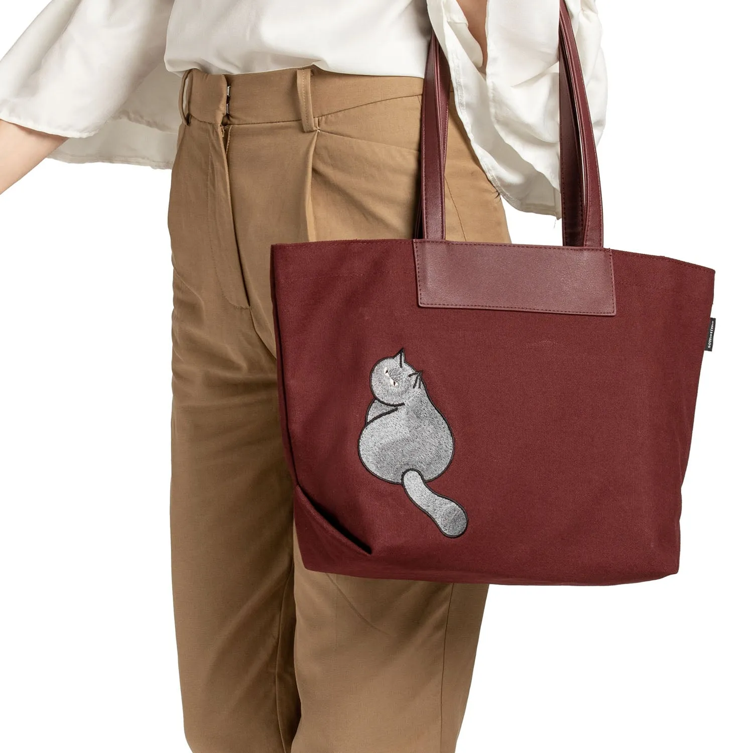 Furry Bag 36 (EB) - Maroon
