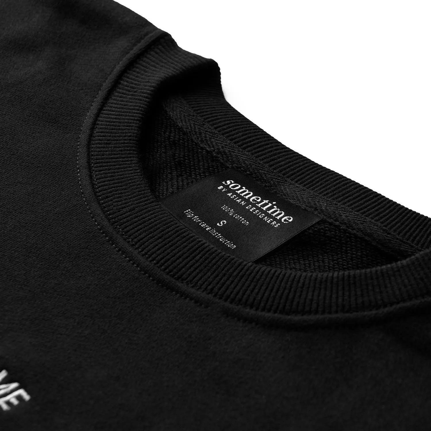 Furry Sweatshirt 36 - Black