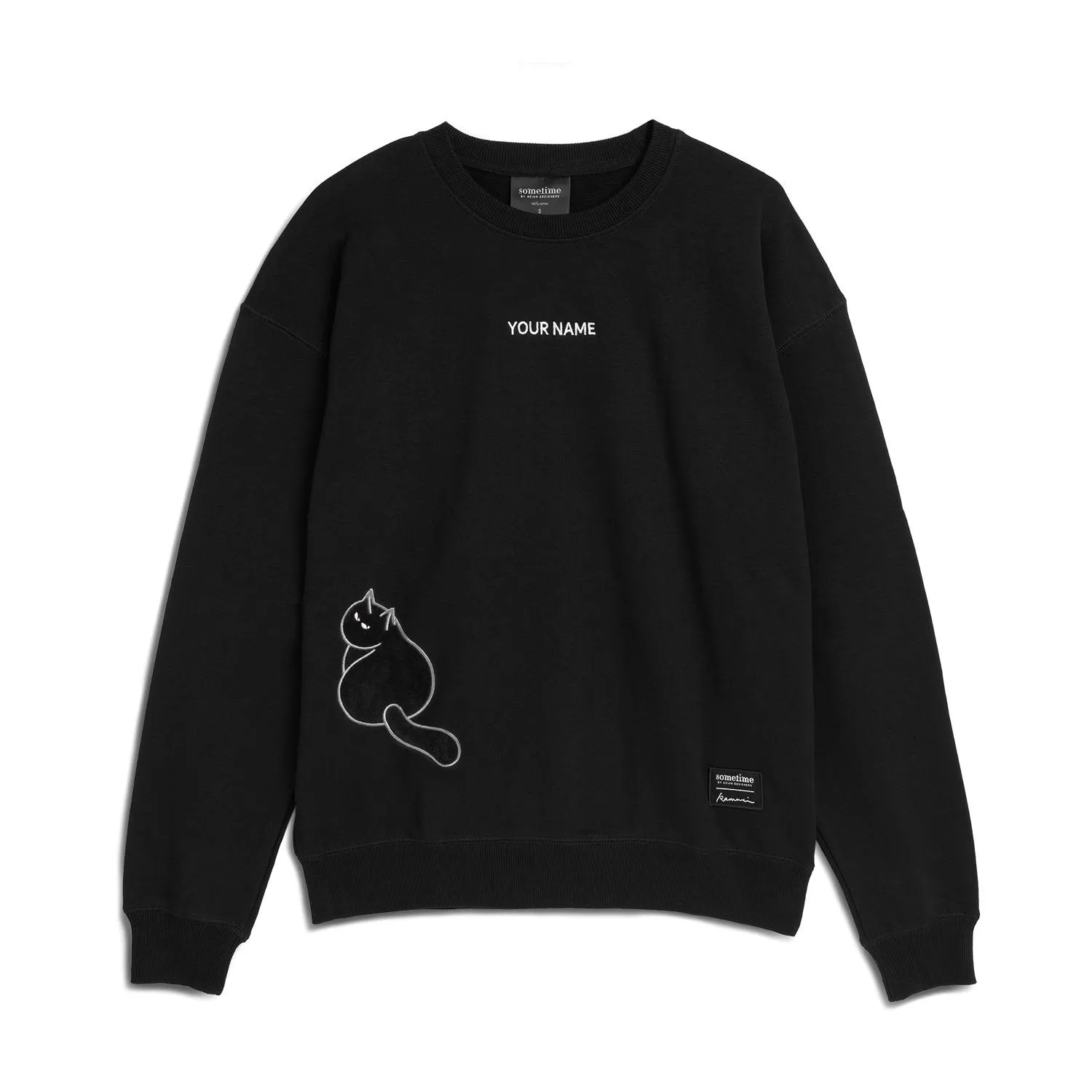 Furry Sweatshirt 36 - Black