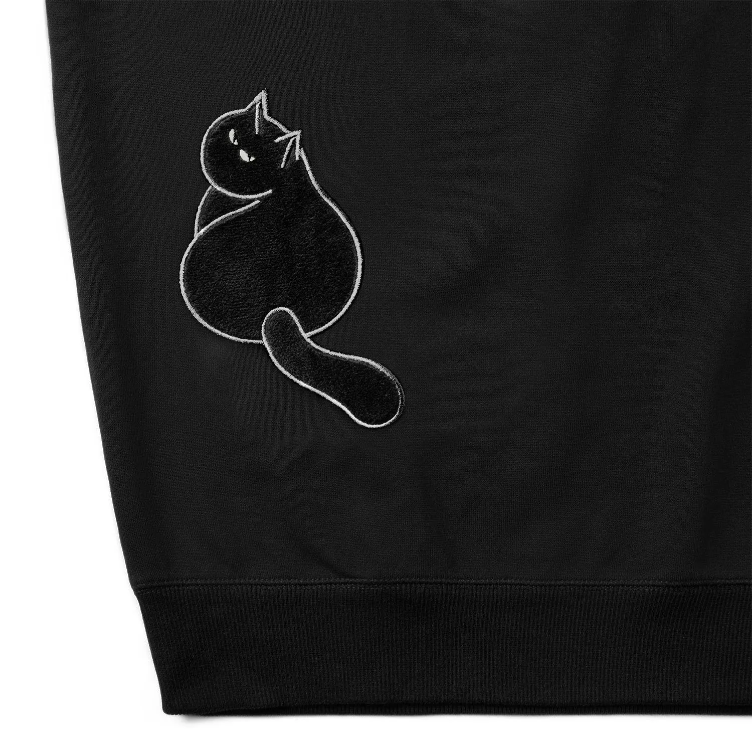 Furry Sweatshirt 36 - Black