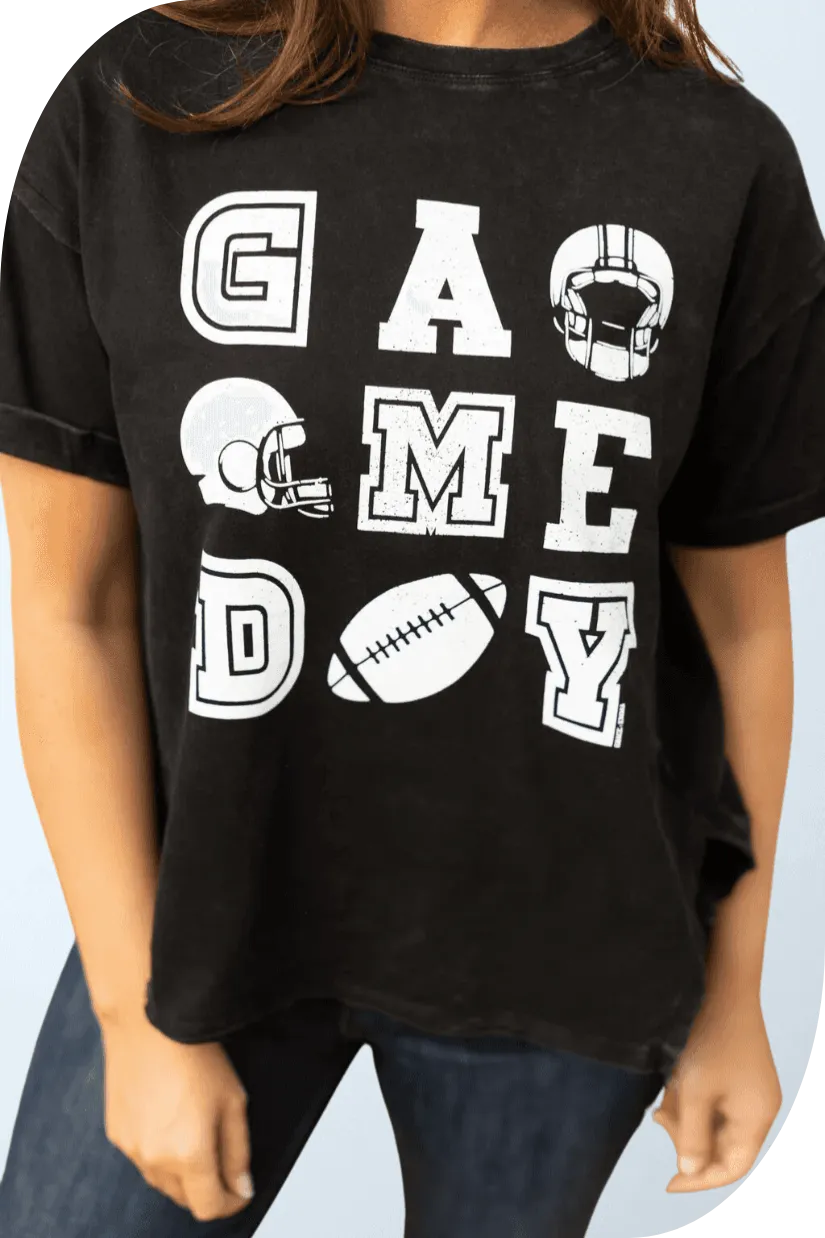 Game Day Side Split Tee