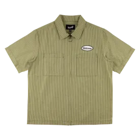 Garage Oxford Shirt W/ Embroidered Patch - Cedar