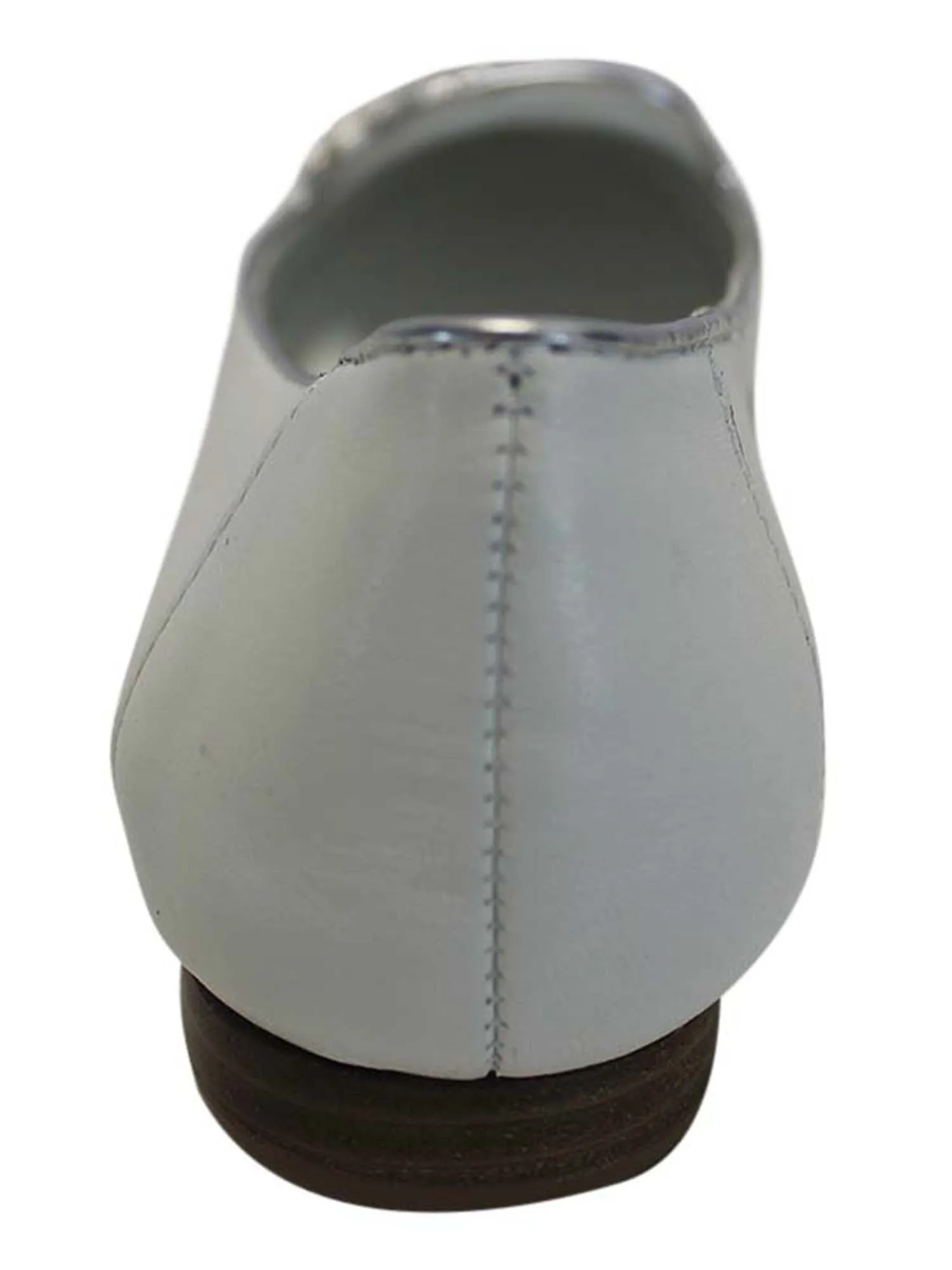 Genuine Leather Loafers With Silver Star Studs