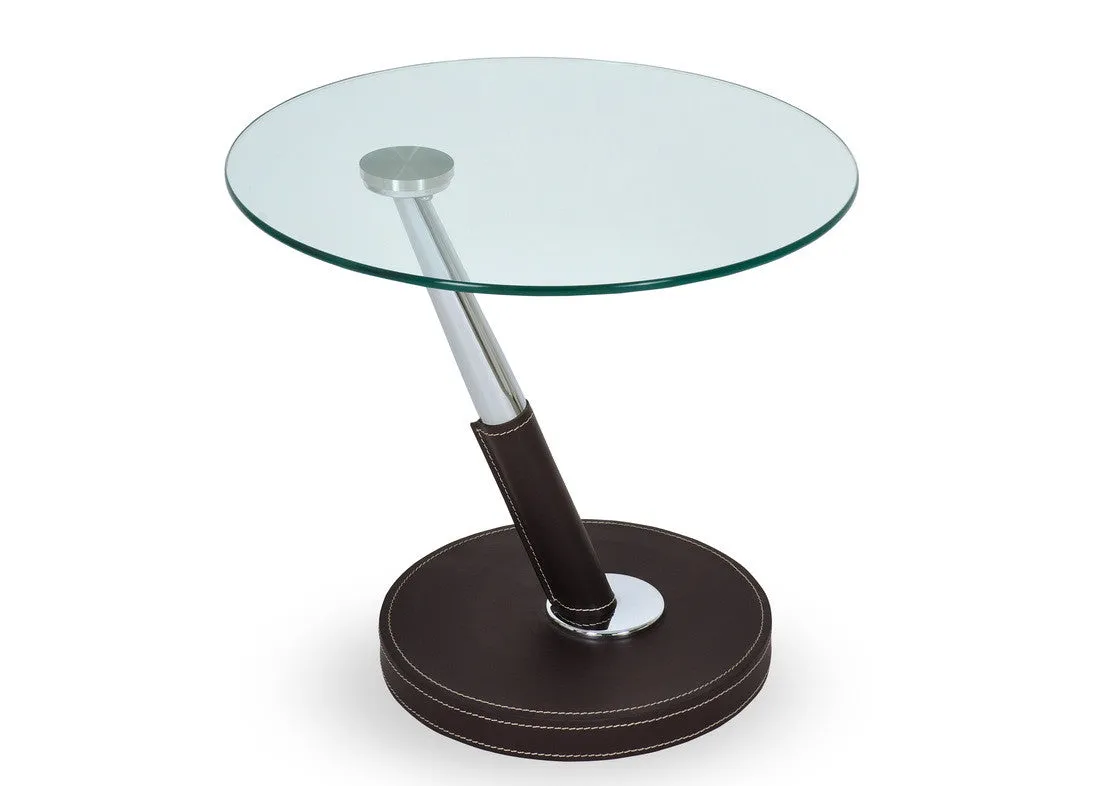 Glass End Table. Marte