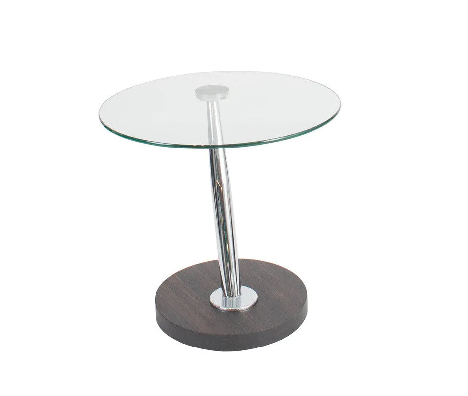 Glass End Table. Marte