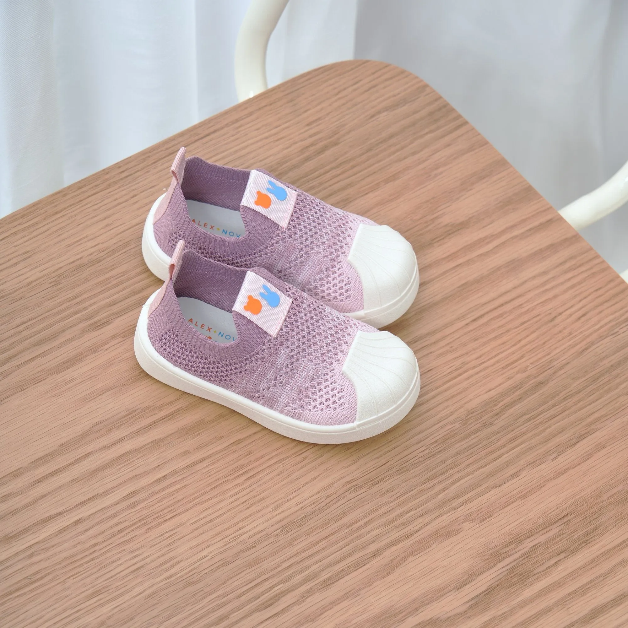 Gradient Color Kids Flyknit First Walker Shoes