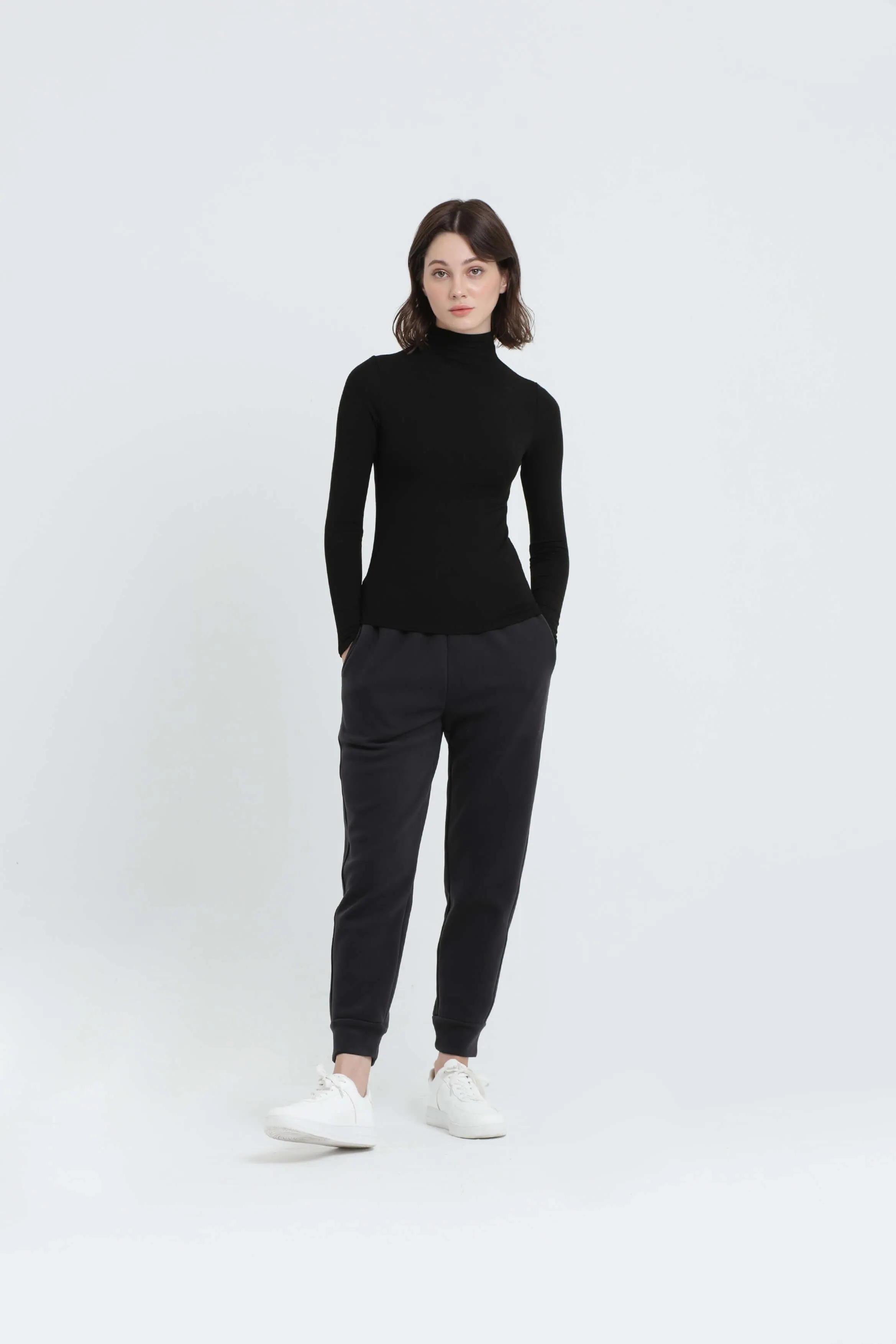 Grey Soft Fleece Winter Jogger