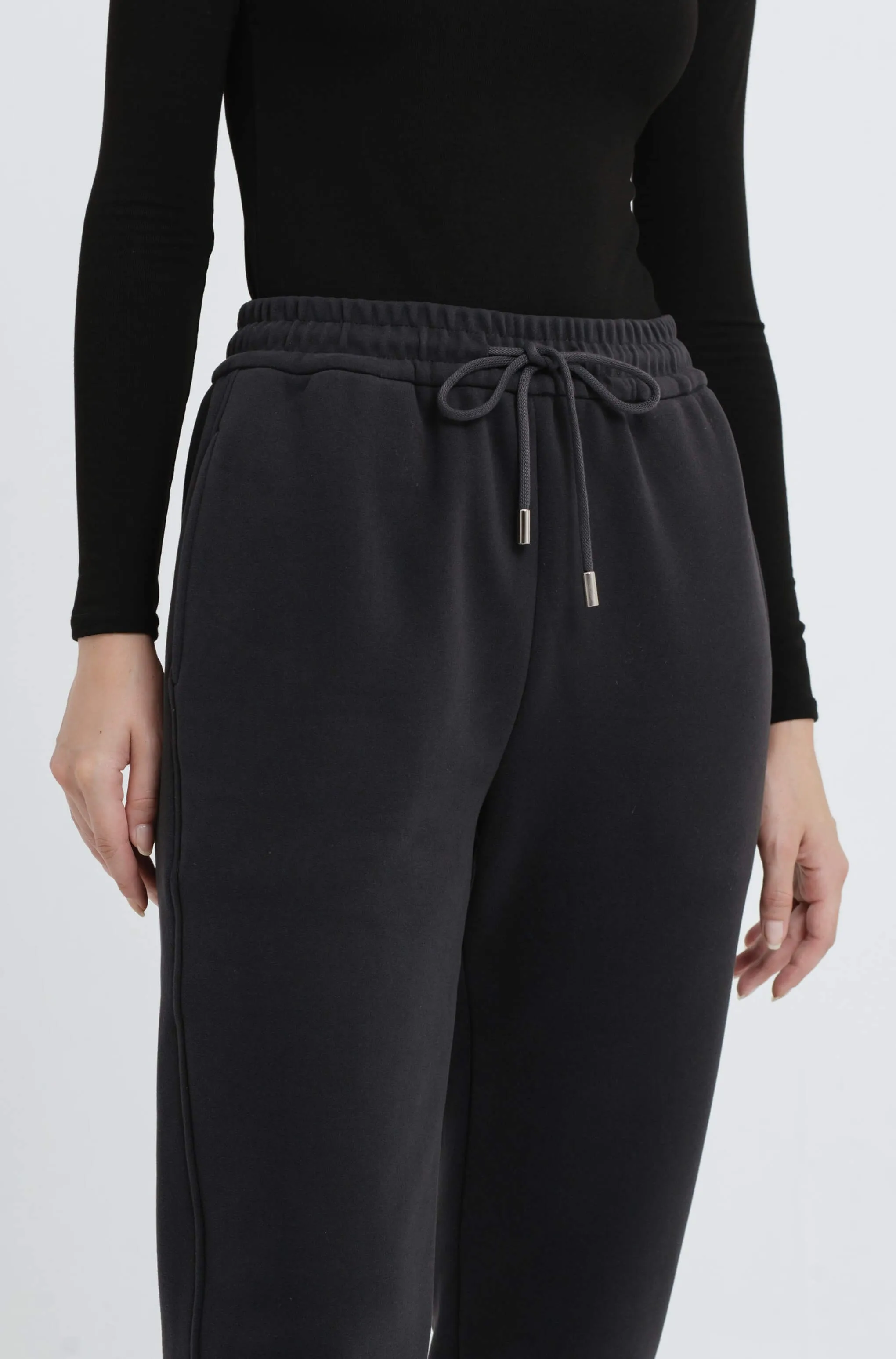 Grey Soft Fleece Winter Jogger