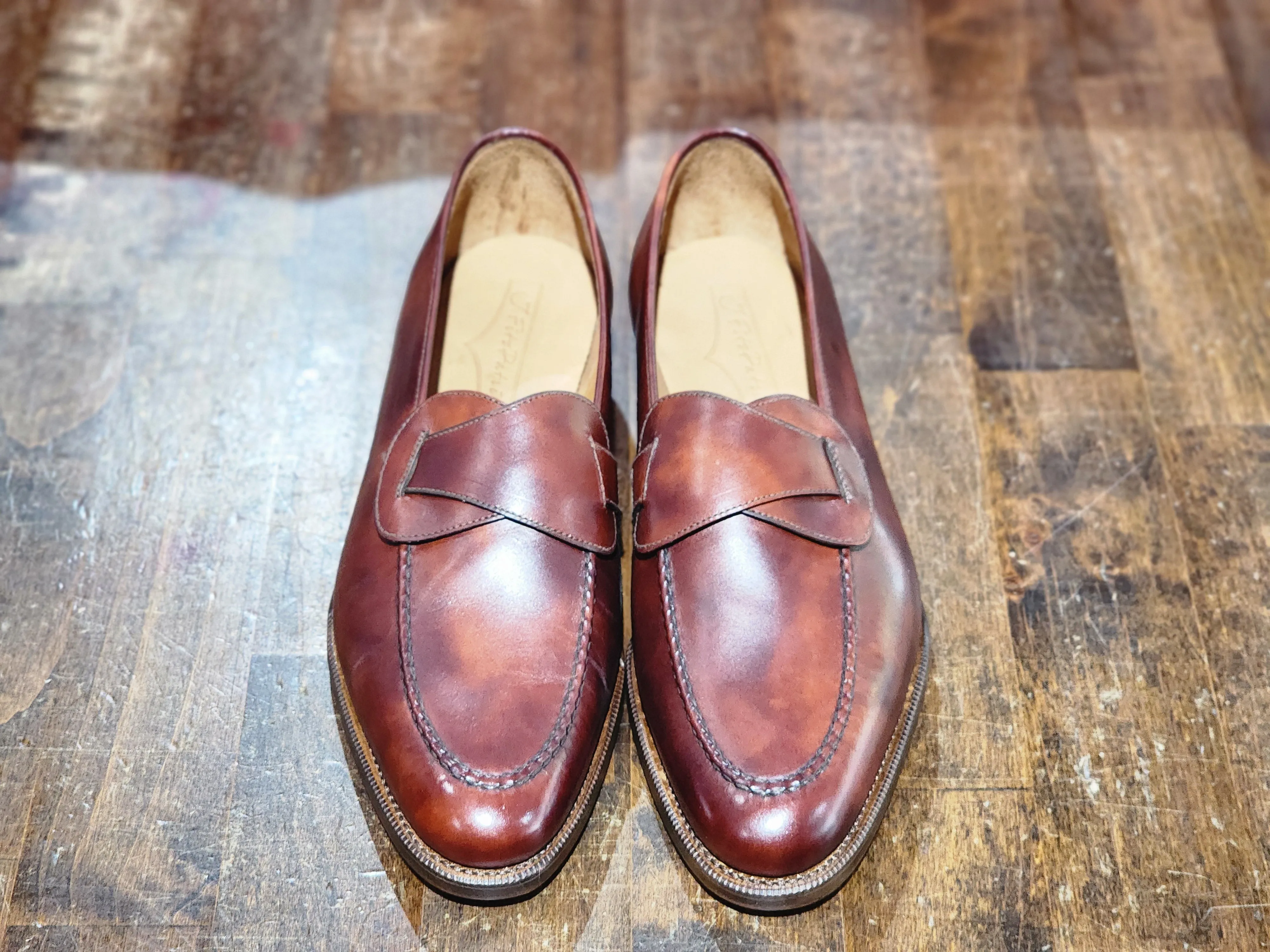 Hawthorne - DARK Gold Museum Calf - SAMPLE - Grade 1