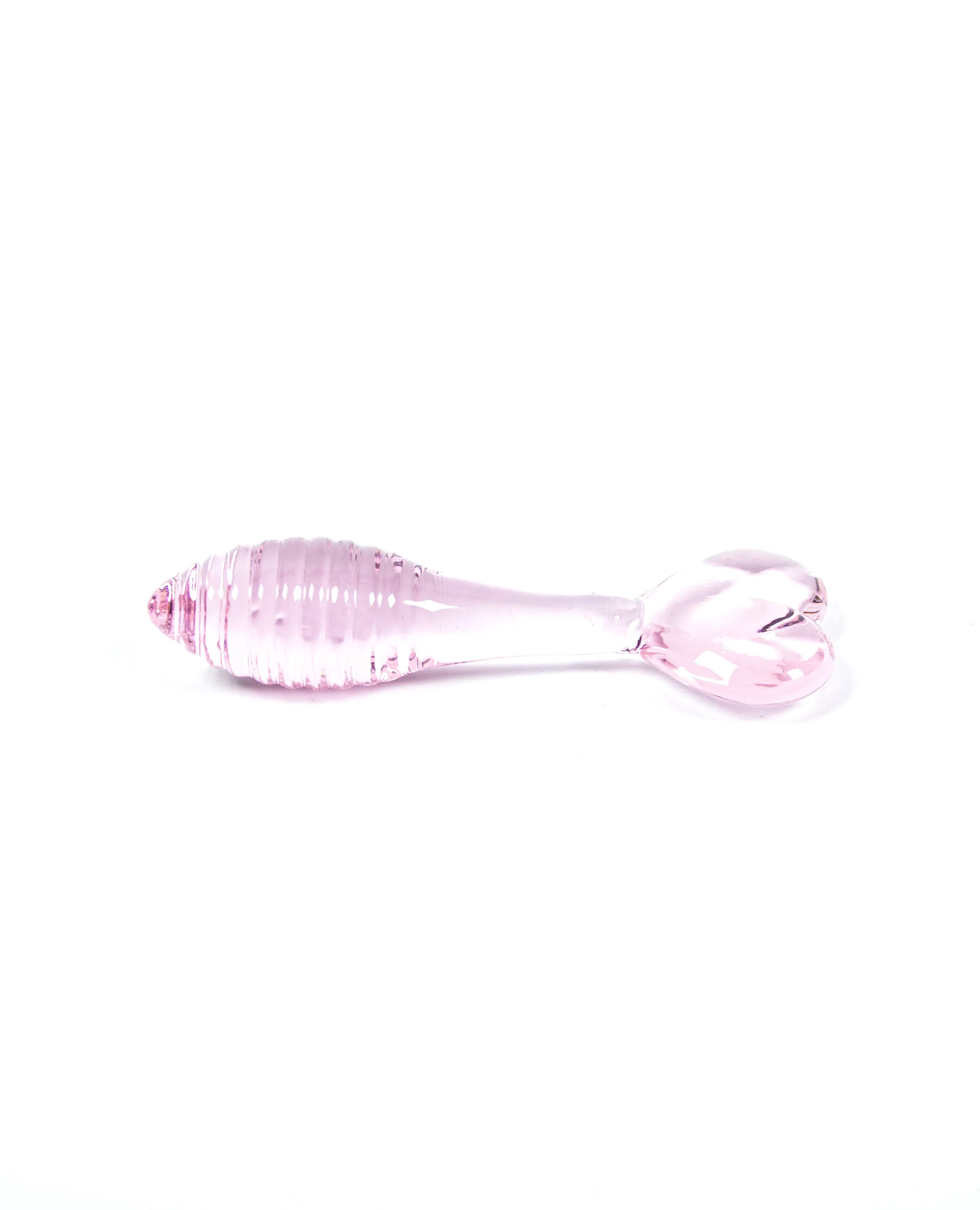 HEART GLASS ANAL DILDO