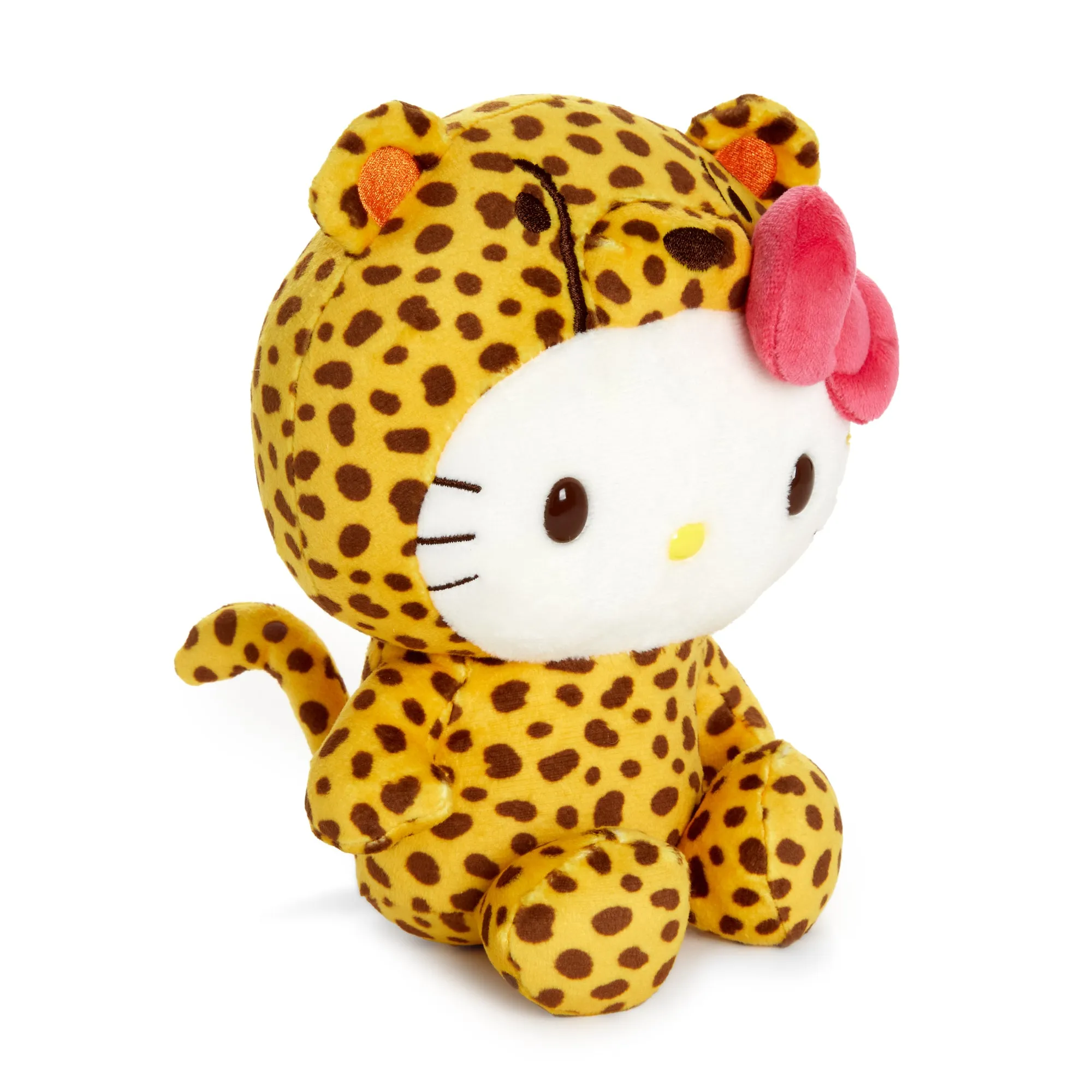 Hello Kitty Cheetah 7" Plush (Tropical Animal Series)