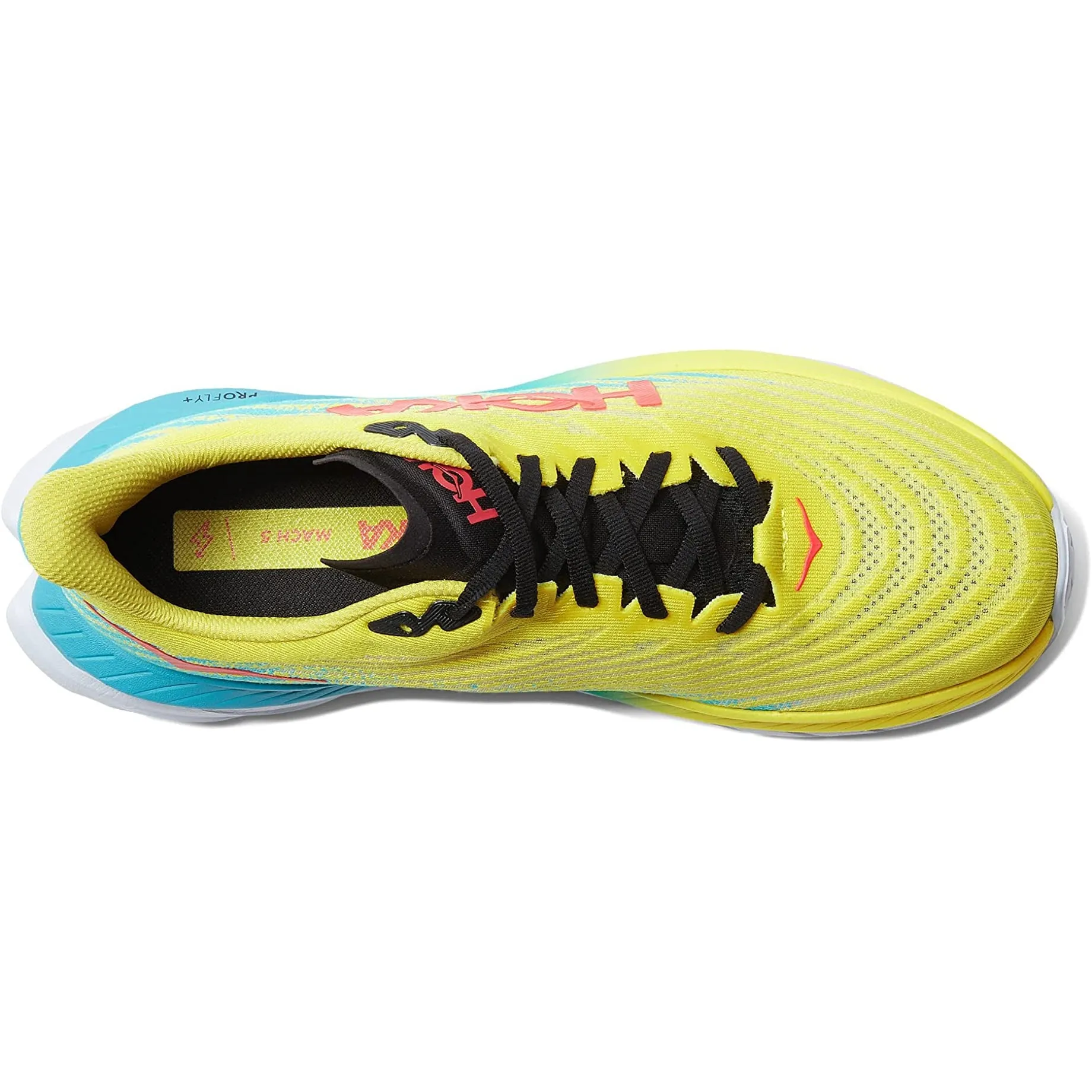 Hoka Men's Mach 5 (Evening Primrose/Scuba Blue)