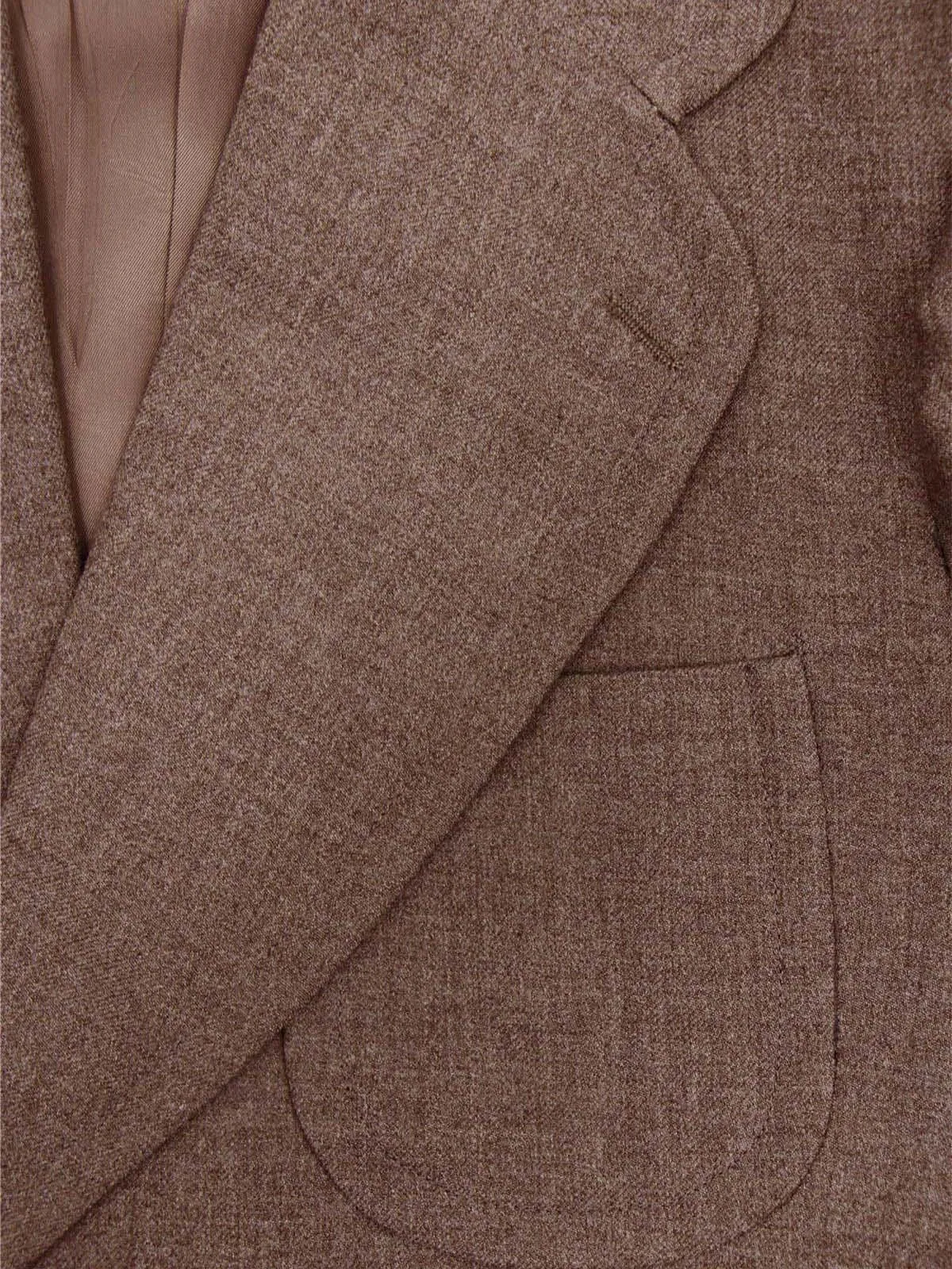 Iconic 1970s Patch Pocket Oxford Bag Trouser Suit