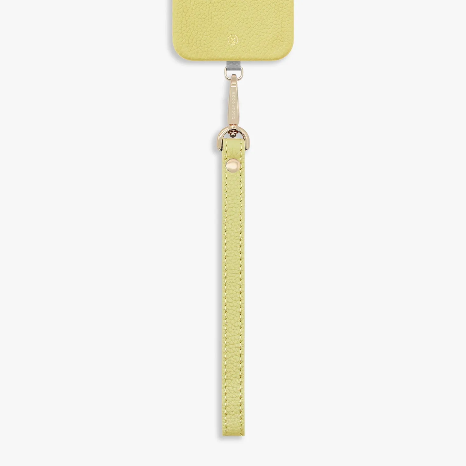 iPhone 16 Plus Leather MagSafe Case with Wrist Leather Strap