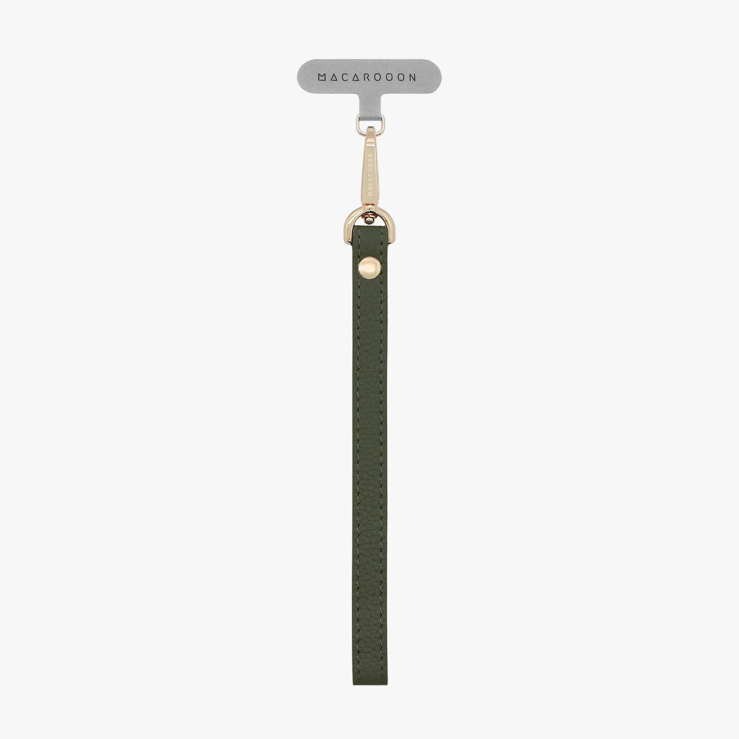 iPhone 16 Plus Leather MagSafe Case with Wrist Leather Strap