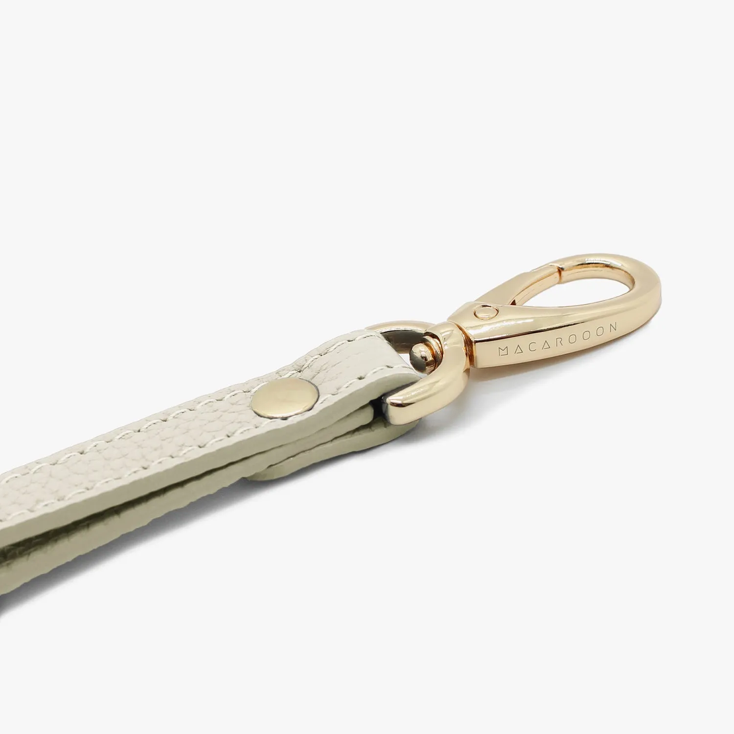iPhone 16 Plus Leather MagSafe Case with Wrist Leather Strap