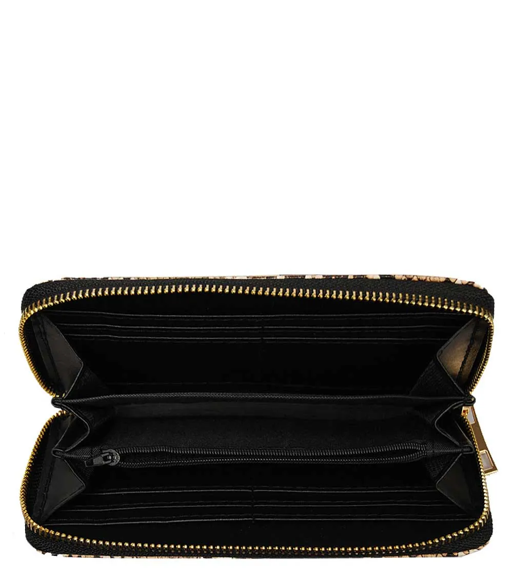 Isa Animal Fashion Print Wallet WA1761