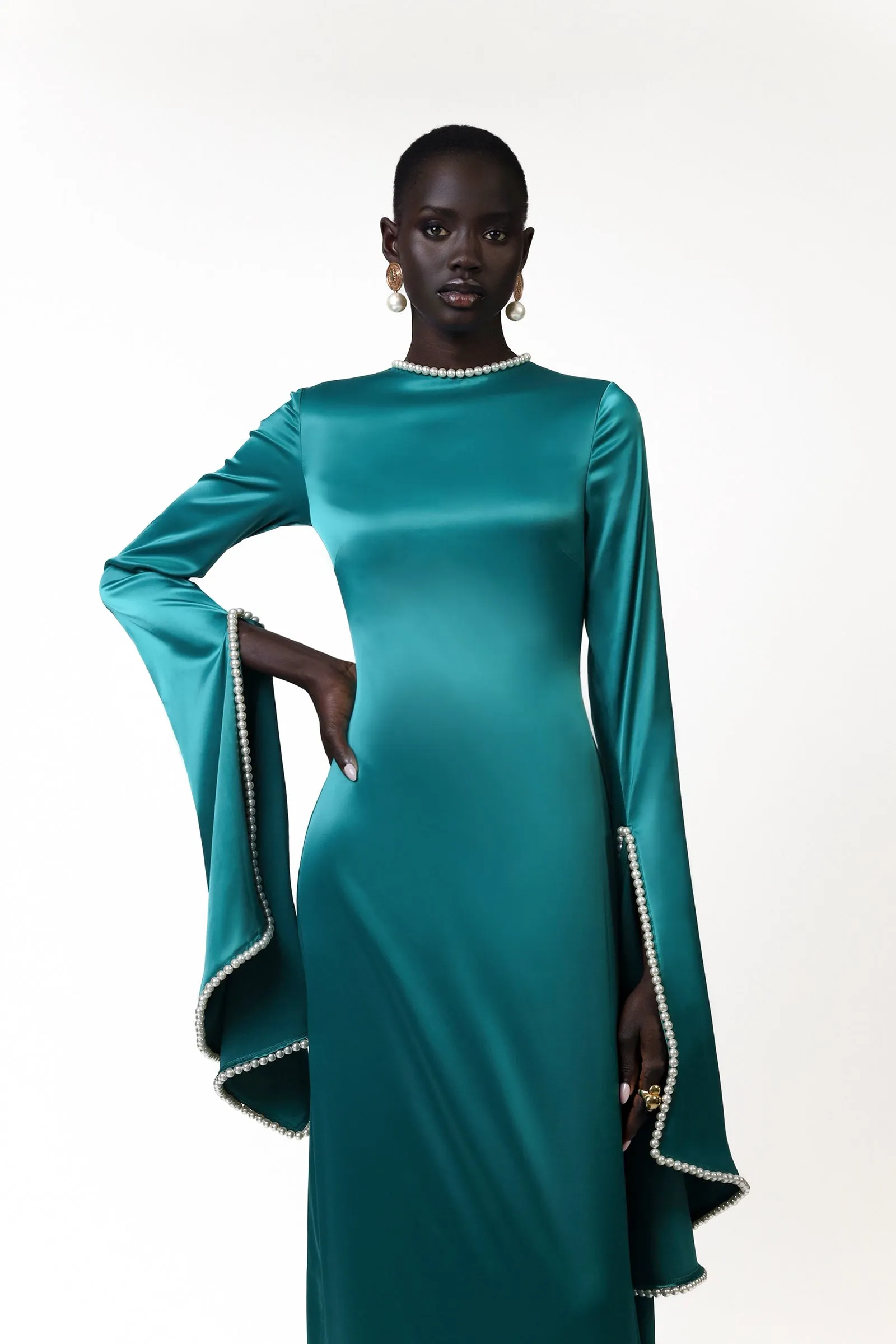 KADELA GOWN - TEAL