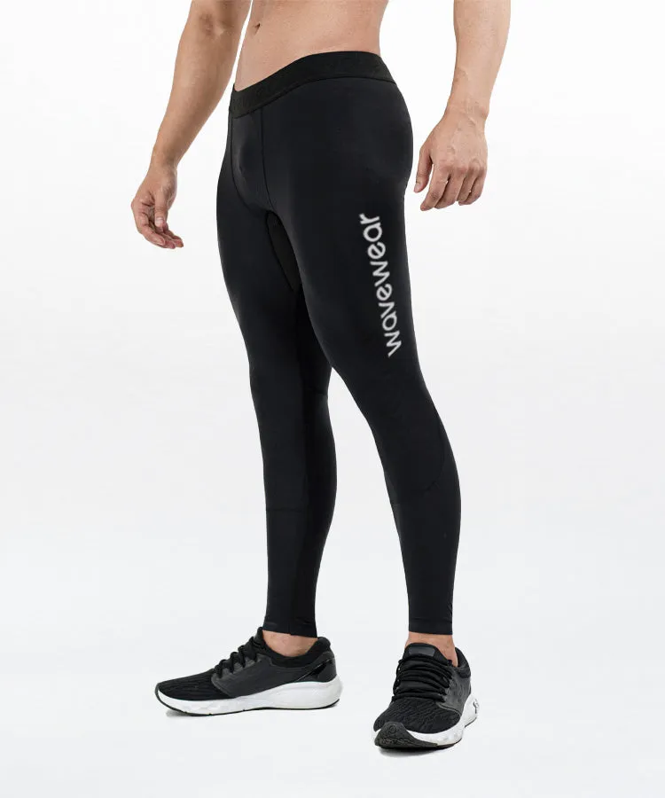 Knee & Calf Kinetic Tape Compression Leggings L20 Hetite (Double Knee Taping)