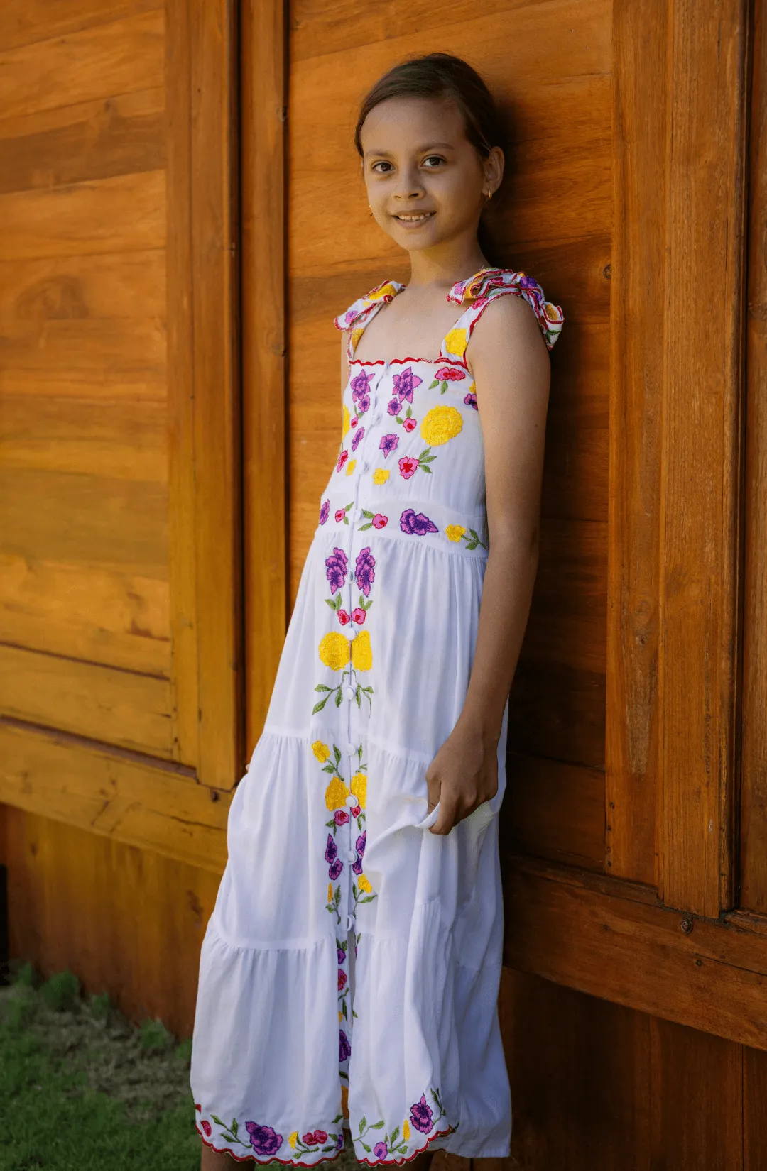 Lesti Dress in White