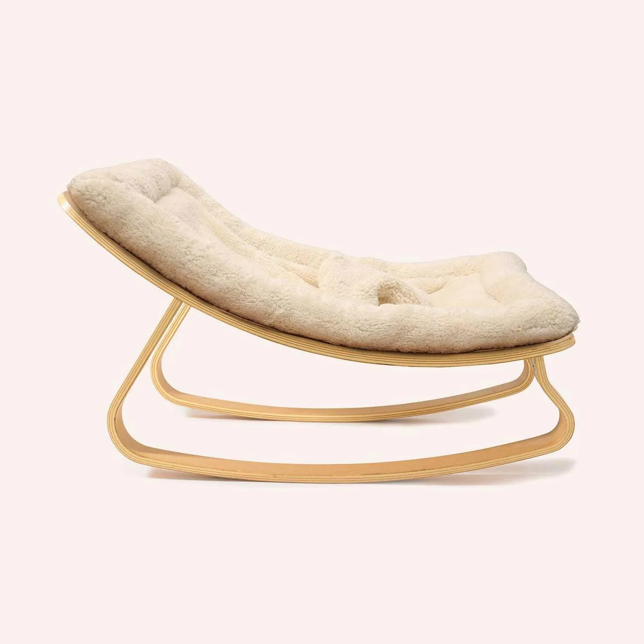 Levo Baby Rocker Fur - Milk