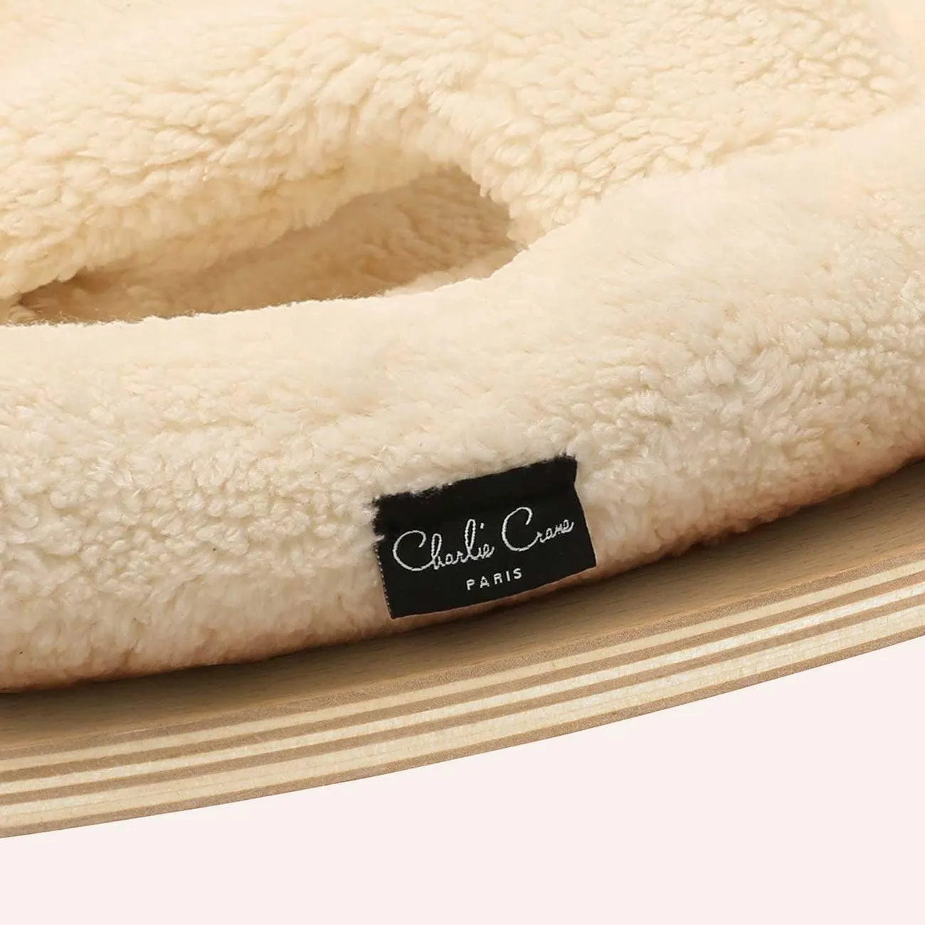 Levo Baby Rocker Fur - Milk