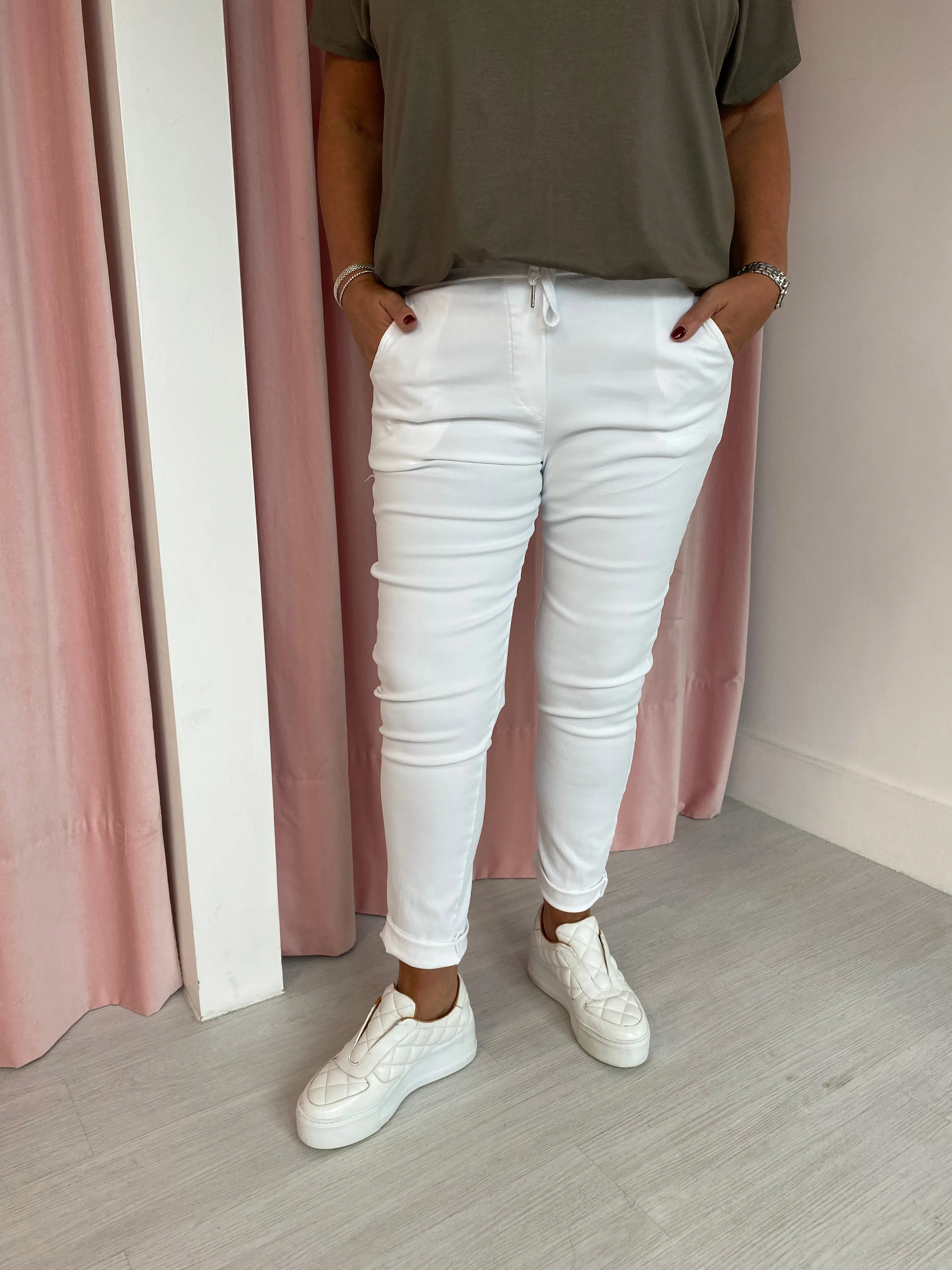 Magic Trousers - White