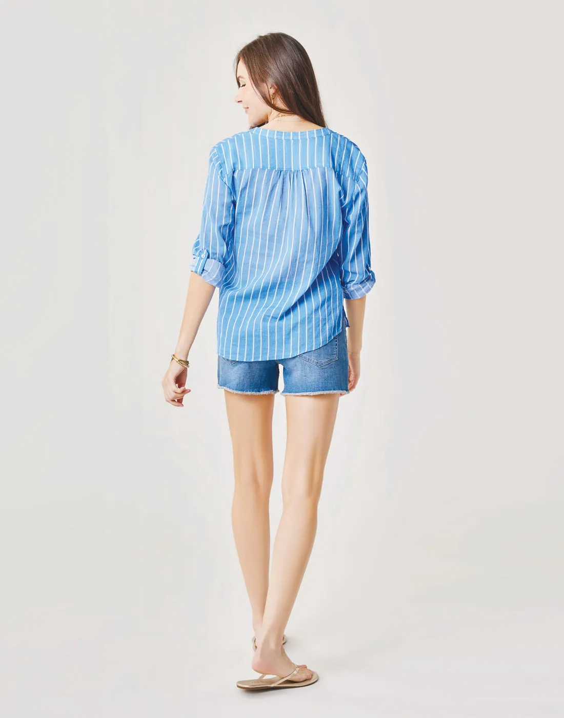 Maui 4" Short: Blue Tide