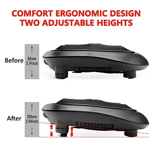 MEDCRX™ Shiatsu Foot Massager w/ Heat | 18 Nodes, Deep Kneading, Adjustable Height