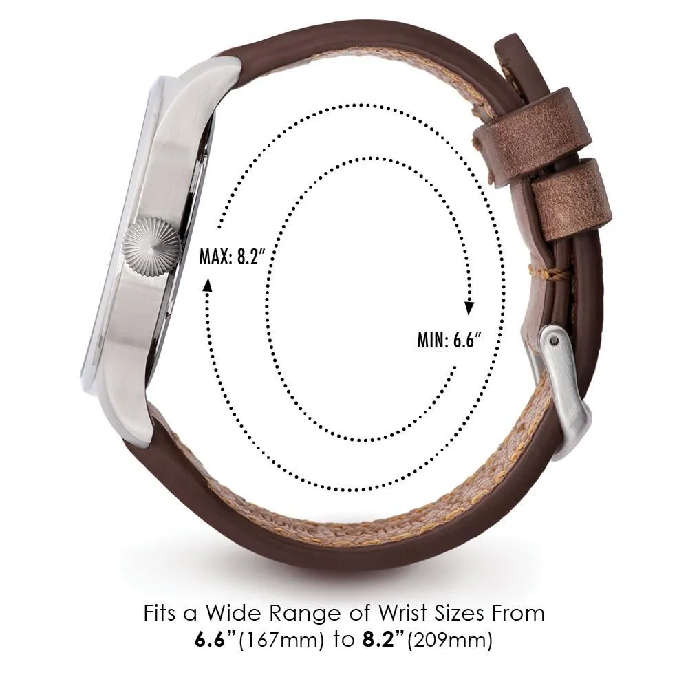 Men's Leather Pilot Watch Collection
