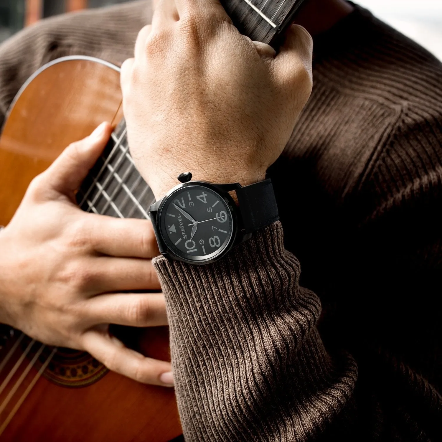 Men's Leather Pilot Watch Collection