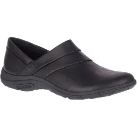 Merrell Dassie Stitched Slip On Shoes in Black