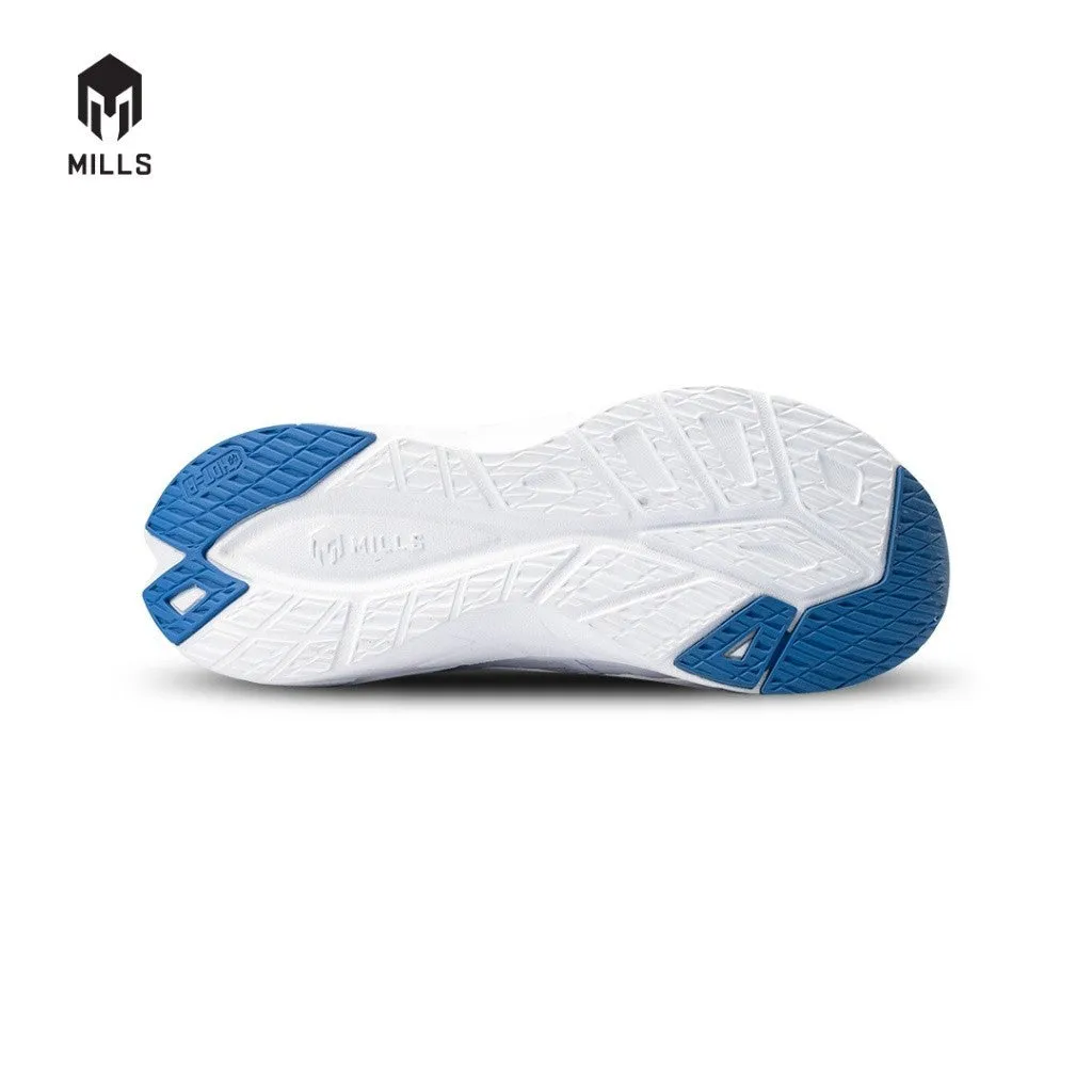 Mills Sepatu Lari Running Shoes Treximo Saga V2 White / Blue / Magenta 9101204