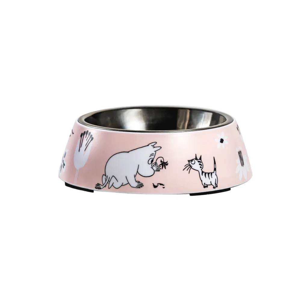 Moomin For Pets Food Bowl Pink Small