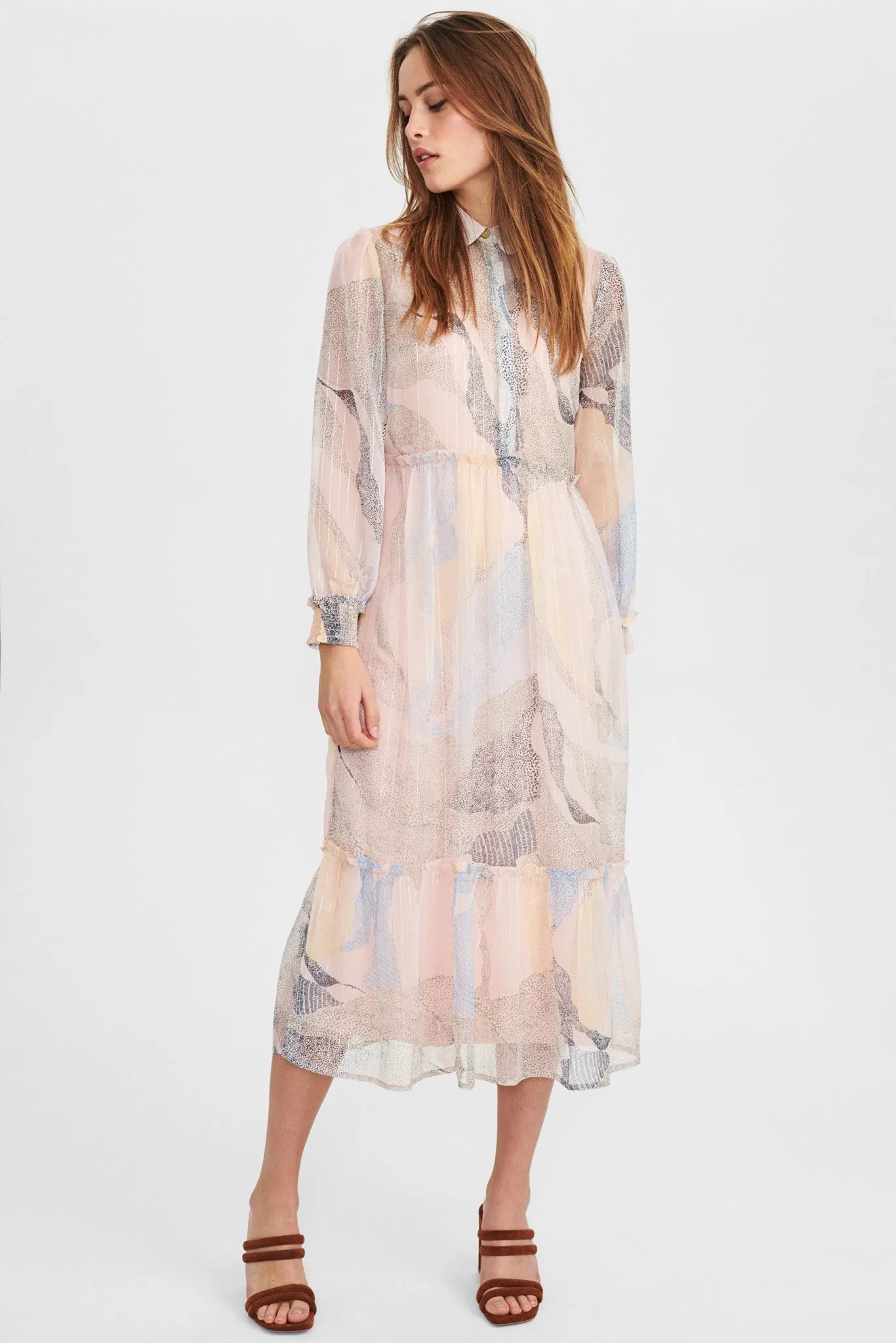 NUALICE DRESS - Evening Sand