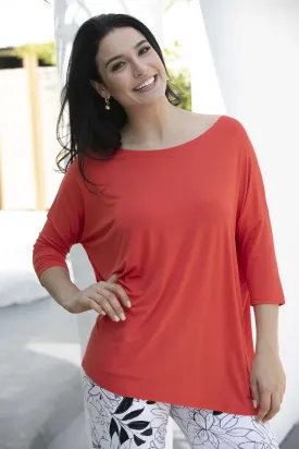 Orange by Fashion Village (Bamboo), 010 Bamboo Top