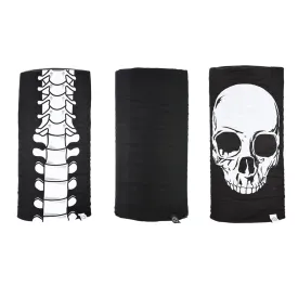 Oxford 'Comfy' Neck Tubes - 3 pack - Skeleton